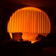 Lampada da proiezione del tramonto, luce del tramonto, luce notturna, regalo di compleanno, decorazione per la casa