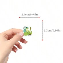 500 CÁI Nhãn dán hình con rắn dễ thương Cuộn nhãn dán bằng nhựa vinyl Sổ lưu niệm, Nhật ký, Máy tính xách tay, Cản, Ván trượt, Bình nước, Máy tính, Điện thoại, Phim hoạt hình Anime - Nhiều màu - Xem 2
