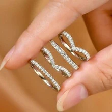 Sugar Ring Ins Niche Light Advanced Sense Simulation Diamond Diamond Chain Ngón trỏ Mở có thể điều chỉnh với Vòng đèn flash khoan - Nhiều màu - Xem 1