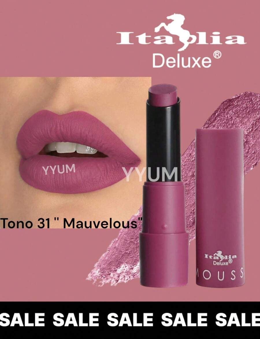 Italia Deluxe Matte Mousse Stick - Tono 31 ''Mauvelous'' - View 1
