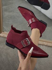 Damskie modne botki, botki, buty, botki Chelsea, buty na imprezę świąteczną, sukienka swetrowa