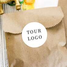 [图像定制] 35 件/套 1.58 英寸定制贴纸圆形徽标贴纸感谢贴纸品牌包装贴纸公司徽标贴纸个性化贴纸婚礼贴纸礼品盒贴纸 - 彩色 - 查看 6