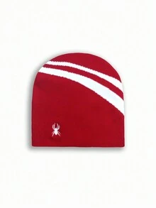 Mũ len Y2K, Mũ họa tiết Jacquard, Mũ len thời trang, Mũ lưỡi trai thêu chữ Hiphop Unisex họa tiết nhện thời trang đường phố - A - Xem 5