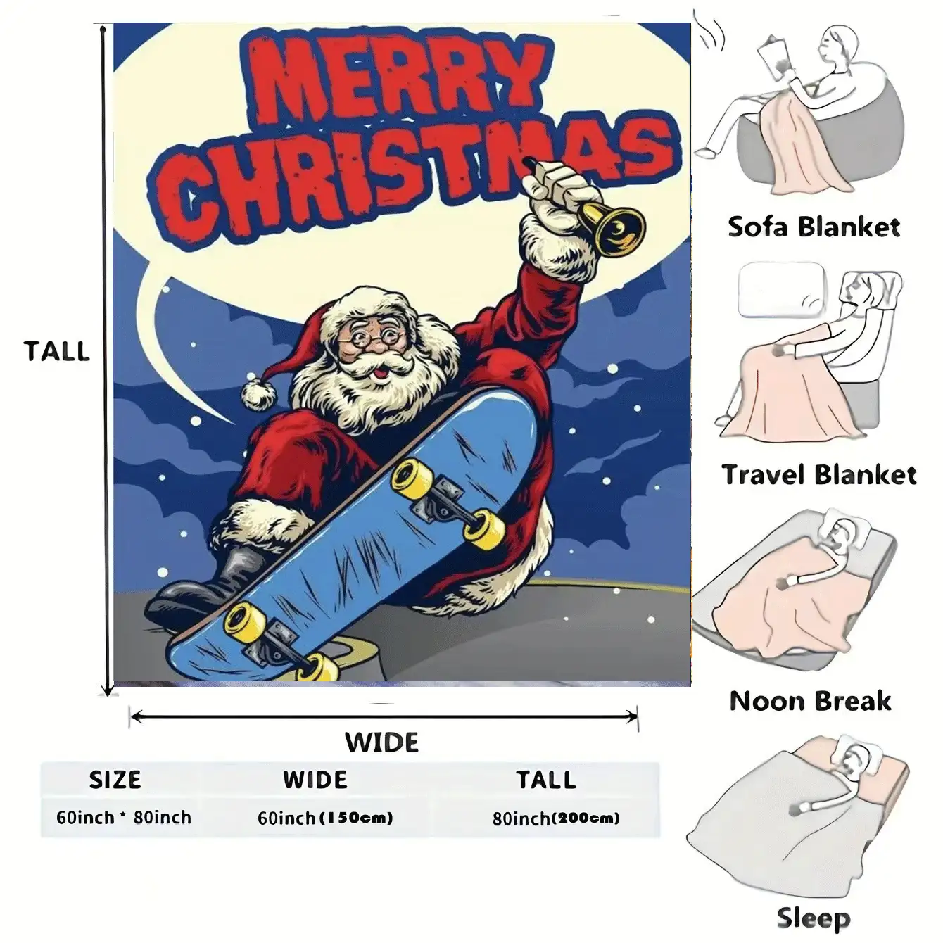 1 chiếc chăn in kỹ thuật số bằng vải nỉ có họa tiết hoa, trái tim, bướm, sọc, dễ thương, họa tiết da báo, thích hợp cho ngày lễ tình nhân, năm mới, yếu tố hoạt hình, dày và mềm mại cho phòng khách, phòng ngủ, vật dụng thiết yếu ấm áp và thoải mái cho ngôi nhà, có nhiều kích cỡ khác nhau, quà tặng cá nhân hóa, mềm mại và có trọng lượng, xanh lam, hồng, đỏ - Nhiều màu - Xem 8