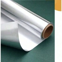 1 Roll, Multi-Purpose Food Packaging & Grilling Foil, Thick BBQ Aluminum Foil, Air Fryer Liner, Oven Baking Foil, Baking Tool Parchment Paper