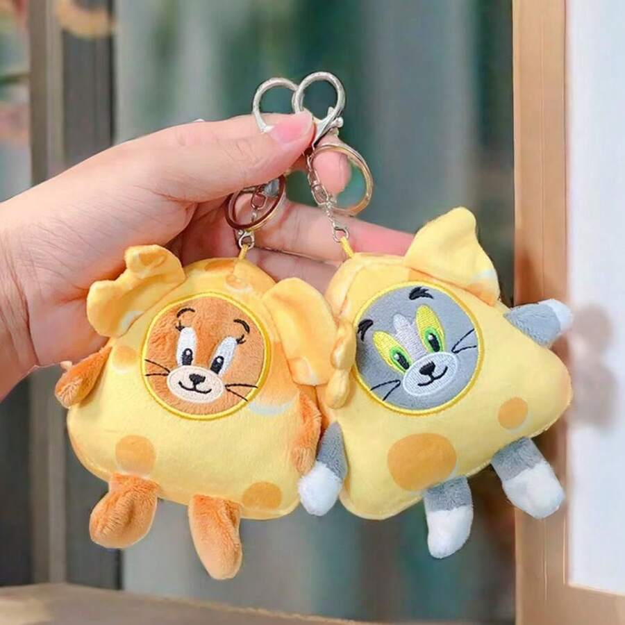 Túi xách chính hãng Mặt dây chuyền Móc chìa khóa Cặp đôi Đồ chơi Ba lô Mặt dây chuyền. Quà tặng Giáng sinh Quà tặng Lễ Tạ ơn Quà tặng mùa đông cho phụ nữ Mèo - Nhiều màu - Xem 1