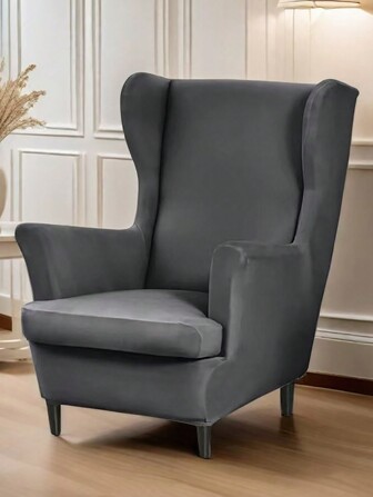 1 pieza Funda de sofá con estampado de pata de tigre, elástica y gruesa, resistente al agua y al polvo, duradera y fácil de limpiar, para asiento individual, respaldo alto, estilo americano