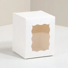 20 chiếc, 8x8x10cm, Hộp quà giấy có cửa sổ, Bao bì kẹo và bánh quy, Thích hợp đựng ly, Đế nến, Quà tặng tiệc cưới/tiệc cô dâu, 9oz - 8x8x10cm-20 chiếc - Xem 23