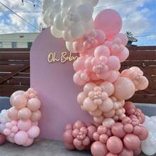 5 Inch, 10 Inch, 12 Inch, And 18 Inch Pearl White Balloon, Matte White Balloon, Round Pearl White Latex Balloon, Retro Color Balloon Suitable For Weddings, Birthdays, Christmas Anniversaries, Background White Themed Parties, Arched Decorations