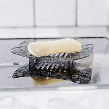 1pc Luxury Soap Dish For Draining Water & Keep The Bathroom Countertop Clean, Soap Holder Suitable For Bathroom And Kitchen Home Bathroom Decor Fall Decor Back To School - Multicolor - View 2