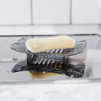 1pc Luxury Soap Dish For Draining Water & Keep The Bathroom Countertop Clean, Soap Holder Suitable For Bathroom And Kitchen Home Bathroom Decor Fall Decor Back To School