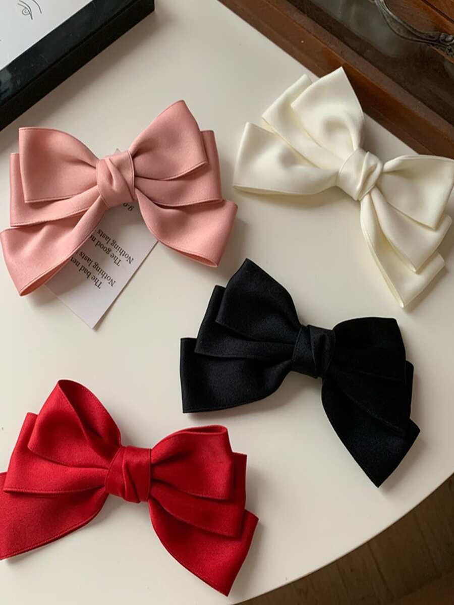 1 kẹp tóc đuôi ngựa cao, phụ kiện tóc phong cách công chúa thanh lịch cổ điển - Nhiều màu - Xem 1