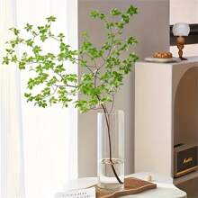 8 件简约优雅的水培花瓶，30 厘米/11.81 英寸玻璃圆柱烛台，用于插花和蜡烛展示、婚礼中心装饰、家庭办公室装饰，非常适合家庭和活动装饰