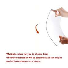 情人节装饰乙烯基贴花，情人节房间装饰墙贴，15 件心形镜面墙贴，亚克力“爱你”墙贴，适合情侣表达爱意，房间装饰，入口，客厅，背景，情人节，有黑色、金色和红色可供选择 - 彩色 - 查看 8