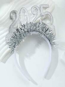 Shiny Sequins Christmas Headband - Lovely Fabric Hairband For Women, Suitable For Holiday Party And Gift - Multicolor - View 4