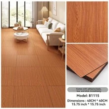 10/25 Stück selbstklebende Holzmaserung Bodenfliesengeeignet für ebene Betonböden in Wohnzimmer & Schlafzimmer, Renovierungsböden zum Abziehen und Aufkleben, selbstklebende Bodenfliesendekor für Wohnzimmer, Raumdekoration, Heimdekoration, Küche