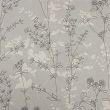 2 件花卉印花 100% 遮光窗帘，带铁环孔 - 彩色 - 查看 9