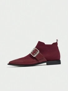 Damskie modne botki, botki, buty, botki Chelsea, buty na imprezę świąteczną, sukienka swetrowa