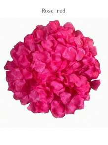 99/500/1000PCS Rose Petals Fake Rose Petals For Romantic Nights, Wedding Flower Decorations, Parties, Events