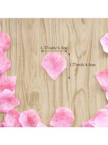 99/500/1000PCS Rose Petals Fake Rose Petals For Romantic Nights, Wedding Flower Decorations, Parties, Events