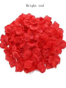 99/500/1000PCS Rose Petals Fake Rose Petals For Romantic Nights, Wedding Flower Decorations, Parties, Events