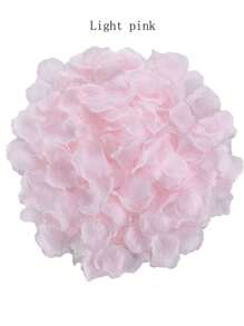 99/500/1000PCS Rose Petals Fake Rose Petals For Romantic Nights, Wedding Flower Decorations, Parties, Events