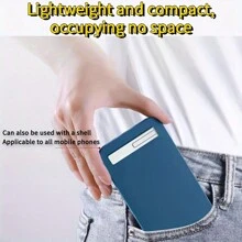 1Pc Adhesive Cell Phone Stand Holder Desktop Support Alloy Mini Compact Portable Foldable Compatible With IPhone, Android Phone, Gift For Birthday, Family, Friends Phone Holder, Phone Accessories