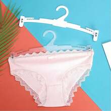 10pcs Lingerie Hangers For Men And Women, Underwear Display Holder Clips, Home Laundry Drying Rack - Multicolor - View 5