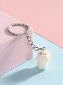 Móc khóa thỏ hoạt hình dễ thương, mặt dây chuyền hình động vật đáng yêu cho túi xách/điện thoại/chìa khóa, quà tặng tiệc tùng, phụ kiện xe hơi, phụ kiện túi xách, phụ kiện túi xách phong cách Goth Y2k, dây đeo có ngăn đựng thẻ, phụ kiện xe hơi, phụ kiện túi xách - Nhiều màu - Xem 21