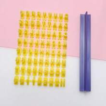 Number Alphabet Clay Stamp Micro Mini Letter Stamp For Polymer Clay Jewelry Diy Message Brand Logo Text Emboss Seal Tool Art Hobby Birthday Gift