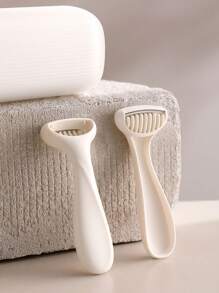 1 件女士手动腋下脱毛器，小巧便携剃毛器 - 彩色 - 查看 8