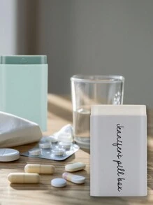 Hộp đựng thuốc cá nhân Hộp đựng thuốc viên Hộp đựng thuốc du lịch nhỏ Hộp đựng thuốc viên nhỏ - Nhiều màu - Xem 3