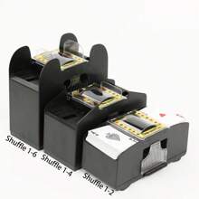 Automatic Poker Shuffler, Tabletop Card Shuffling Machine, Professional Shuffling Machine For Family, Suitable For Card Games And Poker Dealing (Battery Not Included),Adult Party Games Suitable For Halloween/Christmas/Thanksgiving