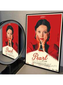 1 tấm áp phích phim kinh dị ngọc trai nghệ thuật treo tường vải bố áp phích và bản in trang trí phòng ngủ tại nhà trang trí phòng khách không có khung - Nhiều màu - Xem 17