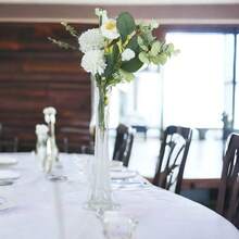 6 Pc Eiffel Tower Vases Wedding Centerpiece Choose Clear Black White - Black - View 6