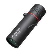 Kính thiên văn đơn sắc độ nét cao 60x21, Kính thiên văn đơn sắc phổ thông cho người lớn, Kính thiên văn đơn sắc mạnh mẽ, Quà tặng Giáng sinh và năm mới, Thích hợp cho cắm trại và du lịch - màu đen - Xem 3