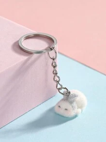 Móc khóa thỏ hoạt hình dễ thương, mặt dây chuyền hình động vật đáng yêu cho túi xách/điện thoại/chìa khóa, quà tặng tiệc tùng, phụ kiện xe hơi, phụ kiện túi xách, phụ kiện túi xách phong cách Goth Y2k, dây đeo có ngăn đựng thẻ, phụ kiện xe hơi, phụ kiện túi xách - Nhiều màu - Xem 19