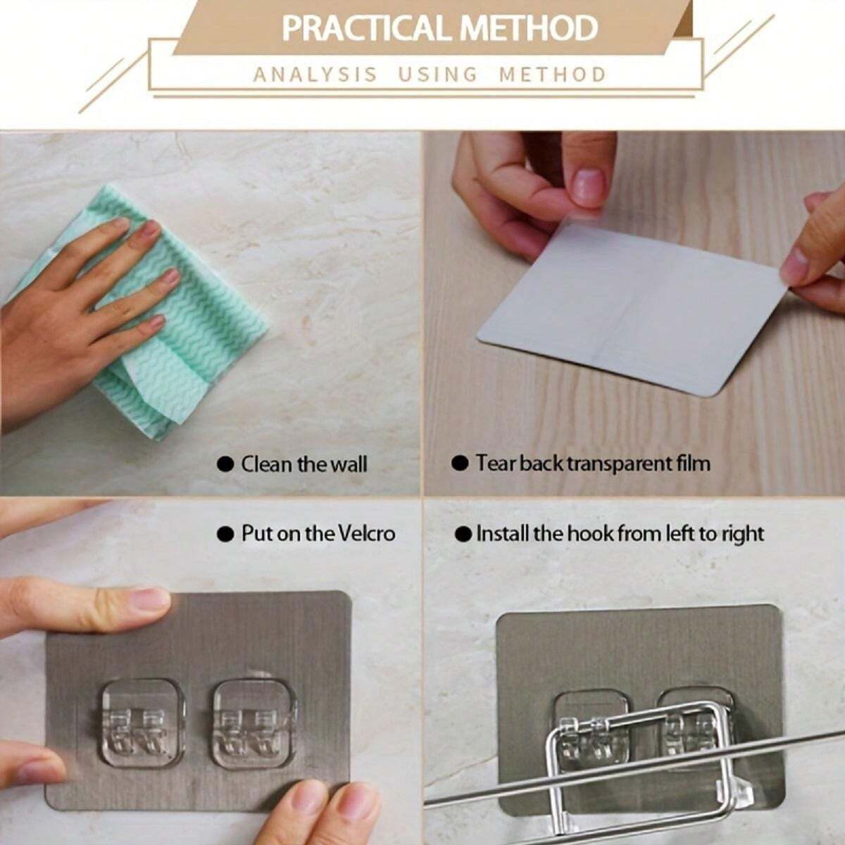 Under Hanging Roll Dispenser Stainless Steel Kitchen Paper