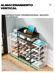 4, 5, And 6 Tier Shoe Rack To Keep Your Shoes In Order And Make The Most Of The Space - 6 Tier Shoe Rack With Large Storage Capacity For Perfect Organization - Multicolor - View 2