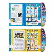 Englische E-Book Sprechbücher zum Lesen mit dem Finger für Kinder, Bildungsspielzeug. Inhalt umfasst: Englisches Buchstaben, Zahlen, Früchte, Tiere, Fahrzeuge, Beziehungen, Instrumente, Musik, Kinderreime. Benötigt 3 AA-Batterien (nicht enthalten)