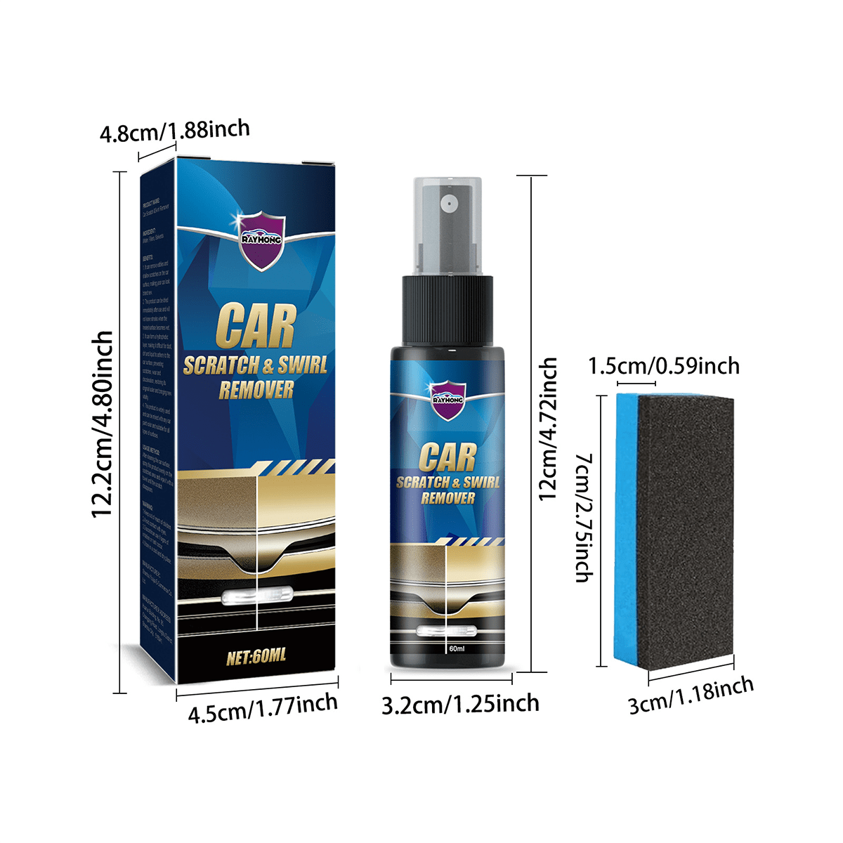 Car Scratch Spray Car Paint Scratch Refinish Polishing Refinish