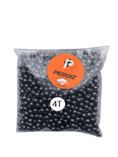 1 KG Chumbo de Caça 4T Esfera Granulado Esferico - Perdiz