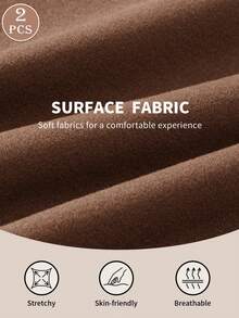 MIOTAN 2pcs Women's Warm Leggings, Thermal Lined, Cold-Resistant, Soft & Comfortable, Autumn/Winter - Multicolor - View 5