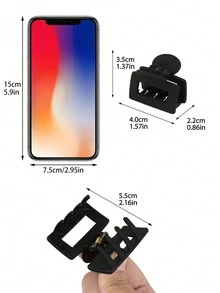 4 chiếc kẹp tóc vuông nhỏ đơn giản cho bé gái, kẹp tóc cao cấp - Nhiều màu - Xem 4
