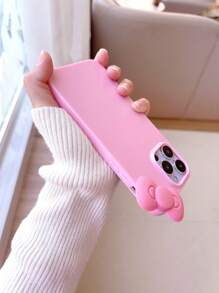 Sanrio علبة هاتف جيلي واقية من الصدمات، مضادة للانزلاق، بتصميم صلب مع فيونكة Hello Kitty من ساناريو DIY جديدة، متوافقة مع هواتف iPhone 16/16 Plus/16 Pro/16 Pro Max، iPhone 15/15 Plus/15 Pro/15 Pro Max، iPhone 14/14 Plus/14 Pro/14 Pro Max، iPhone 13 Mini/13/13 Pro/13 Pro Max، iPhone 12 Mini/12/12 Pro/12 Pro Max، iPhone 11/11 Pro Max، iPhone X/XS/XR/XS Max، iPhone 7/8/SE2/SE3/7 Plus/8 Plus