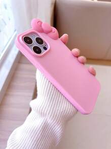 Sanrio علبة هاتف جيلي واقية من الصدمات، مضادة للانزلاق، بتصميم صلب مع فيونكة Hello Kitty من ساناريو DIY جديدة، متوافقة مع هواتف iPhone 16/16 Plus/16 Pro/16 Pro Max، iPhone 15/15 Plus/15 Pro/15 Pro Max، iPhone 14/14 Plus/14 Pro/14 Pro Max، iPhone 13 Mini/13/13 Pro/13 Pro Max، iPhone 12 Mini/12/12 Pro/12 Pro Max، iPhone 11/11 Pro Max، iPhone X/XS/XR/XS Max، iPhone 7/8/SE2/SE3/7 Plus/8 Plus