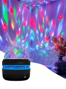 1 件 LED 星空投影仪、带多种星云模式的星系灯、遥控太空宇航员投影仪、卧室星系投影仪、天花板星空夜灯、房间装饰、派对 - 多色 - 查看 12