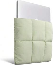 Comfyable Puffy Laptop Sleeve 13 Inch 14 Inch, Quilted Puffer Laptop Carrying Case For Women, Pillow Case Compatible For  Air M3 2024 M2 M1,  Pro 13 Inch 14 Inch, 13 In 14 In Cover