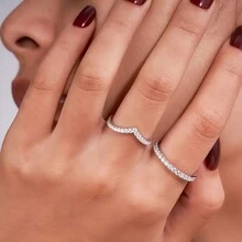 Sugar Ring Ins Niche Light Advanced Sense Simulation Diamond Diamond Chain Ngón trỏ Mở có thể điều chỉnh với Vòng đèn flash khoan - Nhiều màu - Xem 6