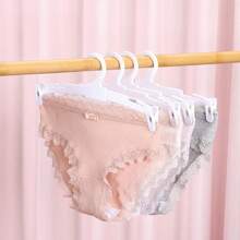 10pcs Lingerie Hangers For Men And Women, Underwear Display Holder Clips, Home Laundry Drying Rack - Multicolor - View 10